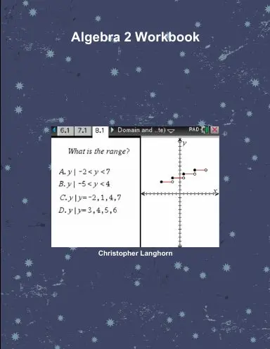 Algebra 2 Workbook 1