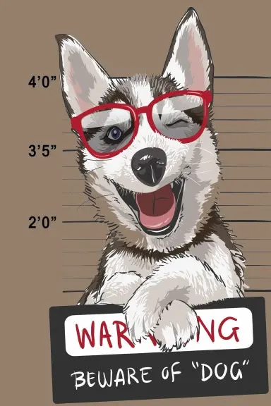 Dog Journal Notebooks For School Students College Ruled Lined 1