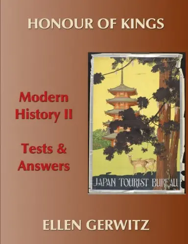 Honour Of Kings Modern And American History 2 Printed Test Packet & Answer Key 1