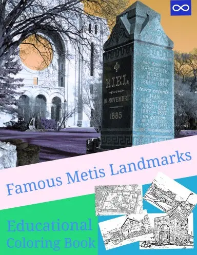 Famous Metis Landmarks Coloring Book 1