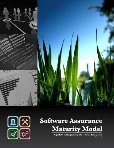 Software Assurance Maturity Model (Samm) [B&W] 1