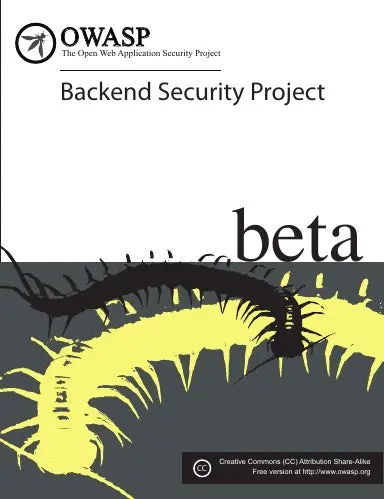 Owasp Backend Security 1
