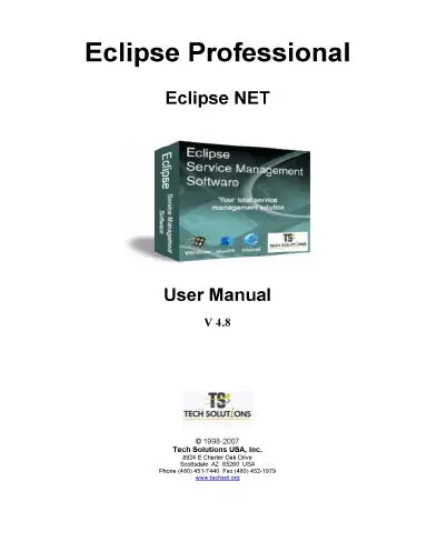Eclipse Net 4.8 Manual 1