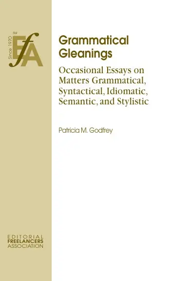 Grammatical Gleanings 1