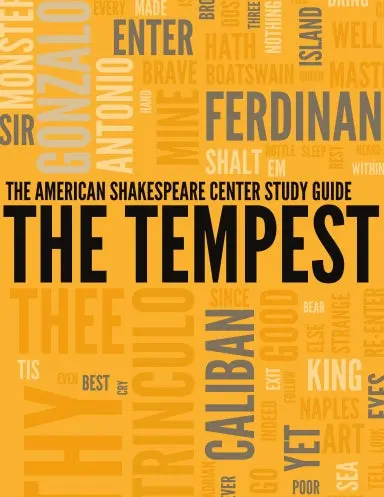 Asc Study Guide: The Tempest 1
