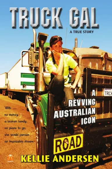 Truck Gal A Revving Australian Icon Bw 1
