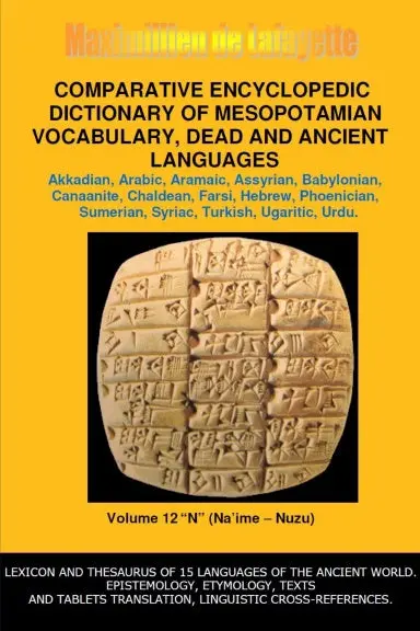 V12.Comparative Encyclopedic Dictionary Of Mesopotamian Vocabulary Dead & Ancient Languages 1