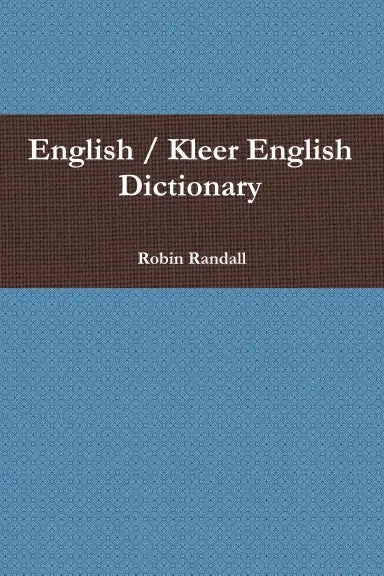English / Kleer English Dictionary 1