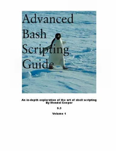 Advanced Bash Scripting Guide 5.3 Volume 1 1