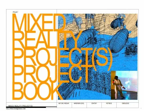 Mixed Reality Project(S) Project Book 1