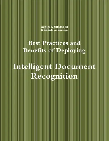 Best Practices And Benefits Of Deploying Intelligent Document Recognition 1