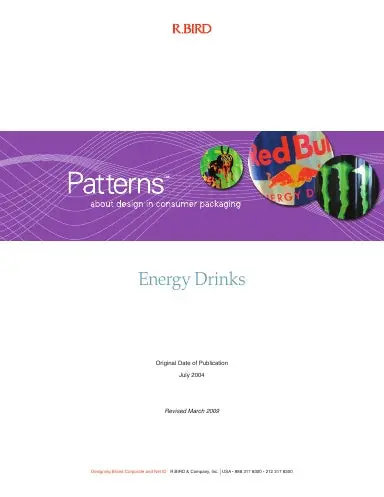 Patterns: Energy Drinks 1