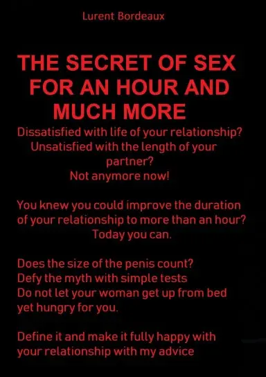 The Secret Of Sex For An Hour And Much More 1