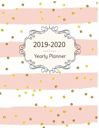 2019-2020 Weekly Planner, Calendar Two Year 24 Month, Schedule Organizer And Journal, Monthly & Yearly Goals Planning 1