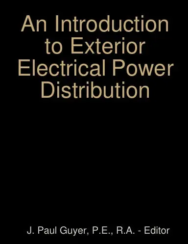 An Introduction To Exterior Electrical Power Distribution 1