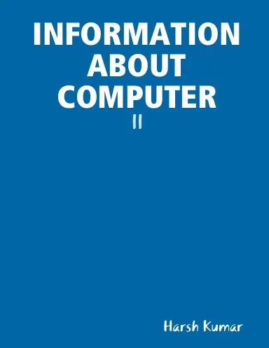Information About Computer - Ii 1