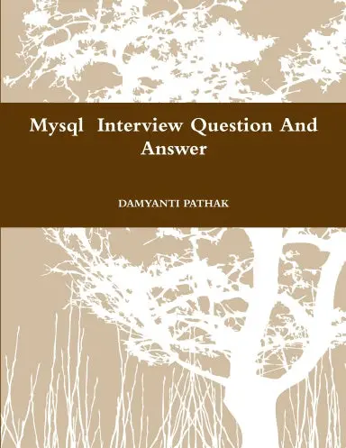 Mysql  Interview Question And Answer 1