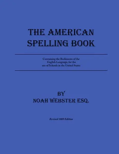 The American Spelling Book 1