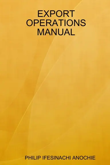 Export Operations Manual 1