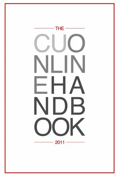 The Cu Online Handbook, 2011 1