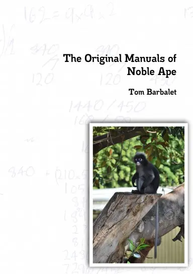 The Original Manuals Of Noble Ape 1