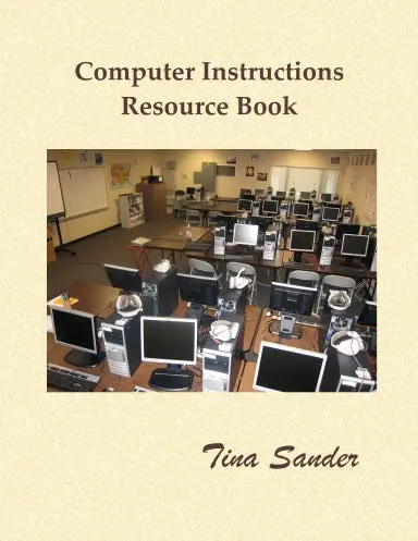 Computer Instructions - Resource Book 1