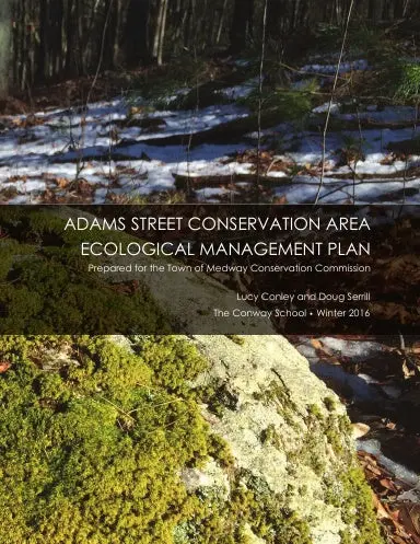Adams Street Conservation Area Ecological Management Plan 1