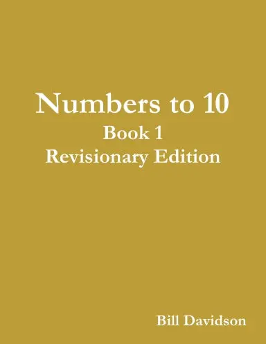 Book 1:  Numbers To 10 1