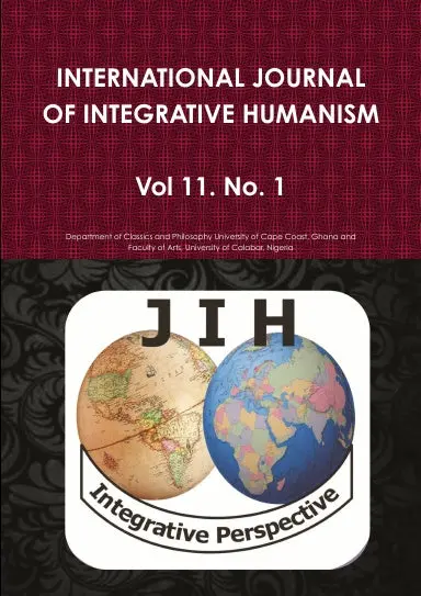 International Journal Of Integrative Humanism Vol. 11 No. 1 1