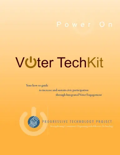 Voter Techkit From Progressive Technology Project 1