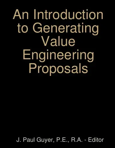An Introduction To Generating Value Engineering Proposals 1