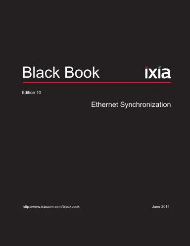 Black Book, Ethernet Synchronization, Ed. 10, Paperback, Color 1
