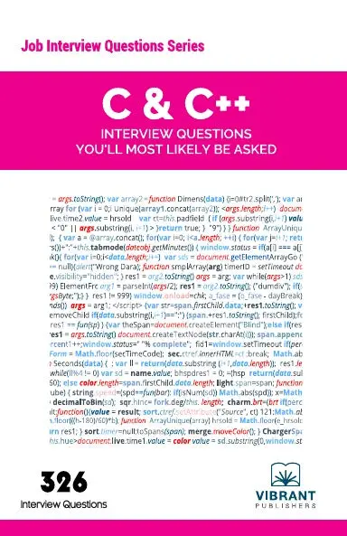 C & C++ Interview Questions You'll Most Likely Be Asked 1
