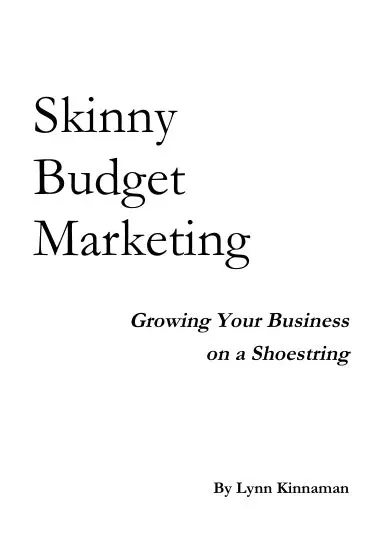 Skinny Budget Marketing 1