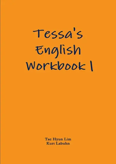Tessa's English Workbook 1 1