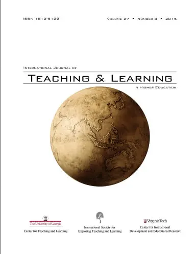 2015 ¥ 27(3) ¥ International Journal Of Teaching And Learning In Higher Education 1