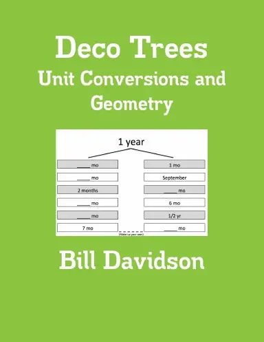 Deco Trees - Unit Conversions And Geometry 1