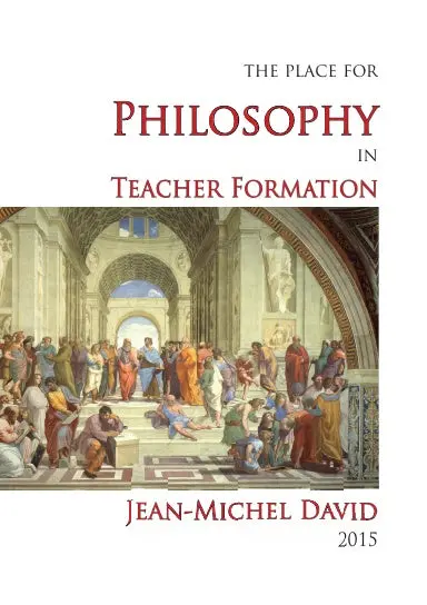 The Place For Philosophy In Teacher Formation 1