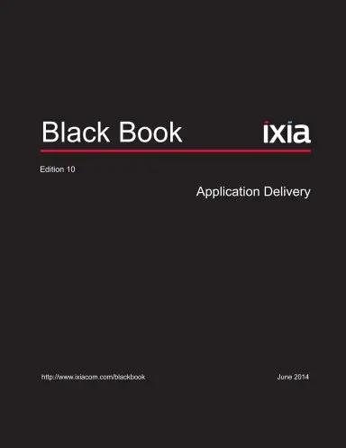 Black Book, Application Delivery, Ed. 10, Paperback, B&W 1