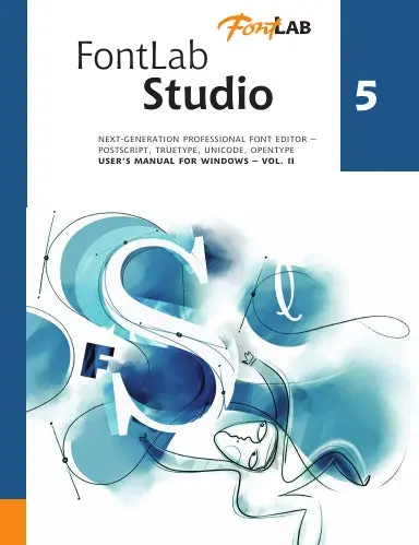 Fontlab Studio 5 User Manual - Windows Vol. 2 1