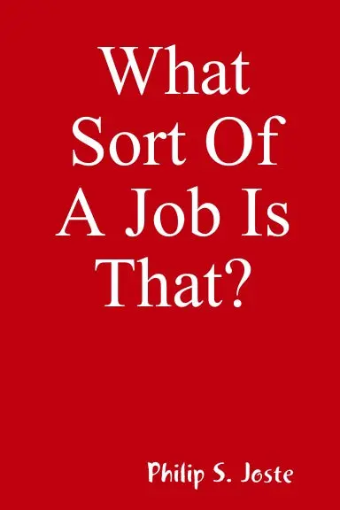 What Sort Of A Job Is That? 1