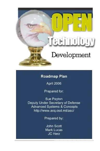 Osd/As&C Open Technology Development Report (Color) 1