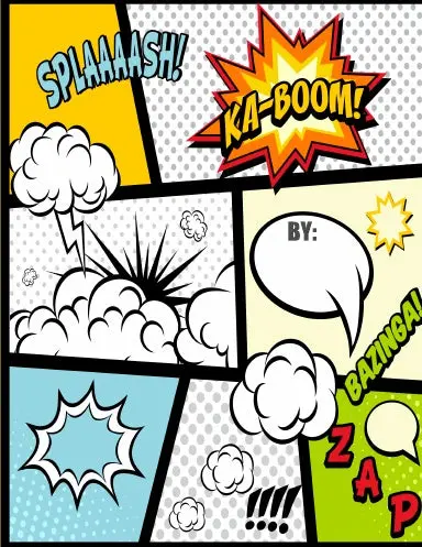 Blank Comic Book For Adults Teens Kids 1