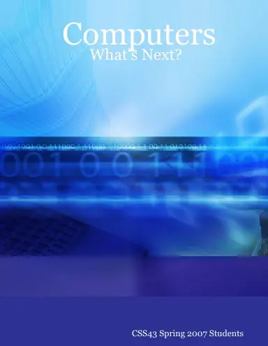 Computers - What's Next? 1