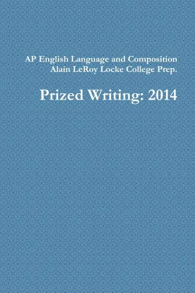 Prized Writing: 2014 1