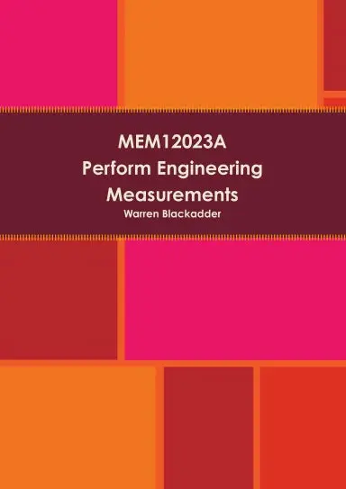 Mem12023a Perform Engineering Measurements 1