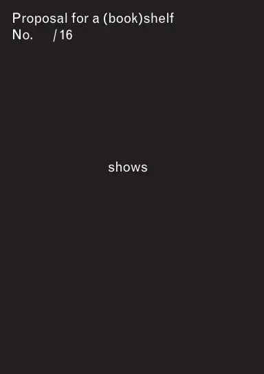 Proposal For A (Book) Shelf Ð Colour 1