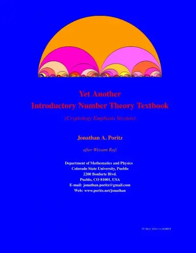 Yet Another Introductory Number Theory Textbook 1