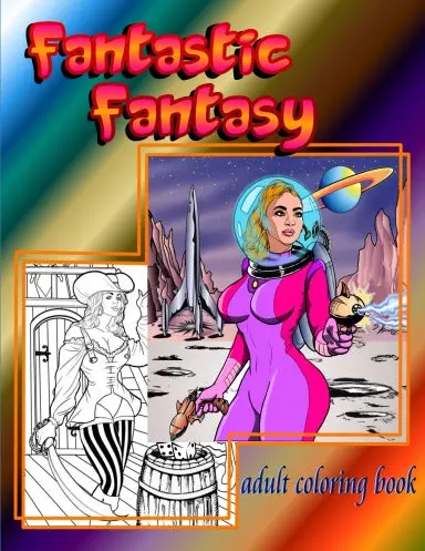 Fantastic Fantasy Adult Coloring Book 1