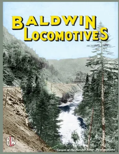 October 1929, Baldwin Locomotives Magazine 1